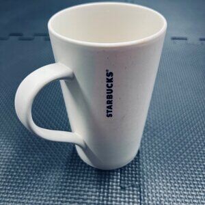 Starbucks 2011 White 16 Oz Grande Ceramic Coffee Mug